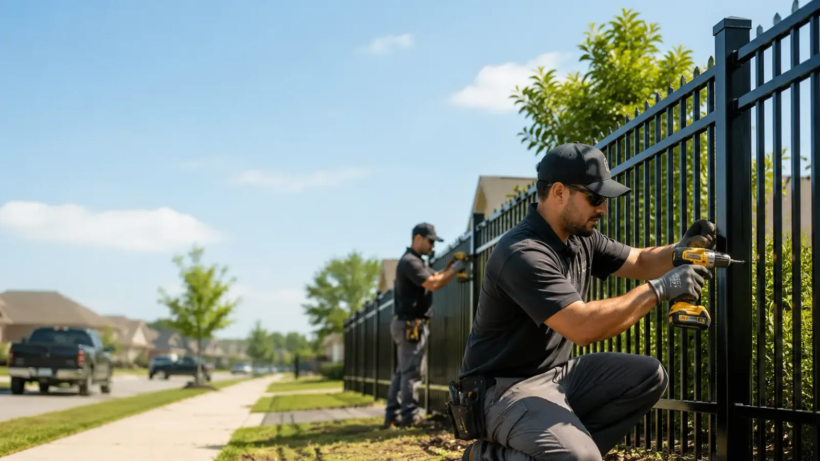 Metal Fence Installation in Powder Springs, TN